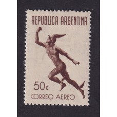 ARGENTINA 1940 GJ 846a ESTAMPILLA NUEVA CON GOMA  VARIEDAD CATALOGADA U$ 50
